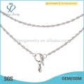 2015 Floating chain photo design, long style chain necklace for men